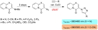 <p>Synthesis, structure, and optical properties 3-(1<i>H</i>-1,2,3-triazol-1-yl)-substituted 4<i>H</i>-pyrido[1,2&ndash;<i>a</i>]pyrimidin-4-ones and 4<i>H</i>-quinolizin-4-ones.</p>

